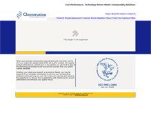 Tablet Screenshot of chemtrusion.com